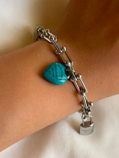 PULSERA TIFFANY AZUL