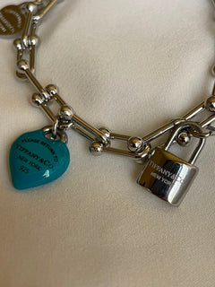 PULSERA TIFFANY AZUL