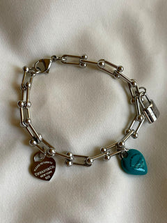 PULSERA TIFFANY AZUL