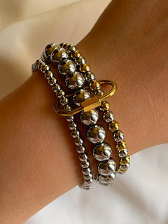 PULSERA CUENCAS TRIPLE COMBINADA