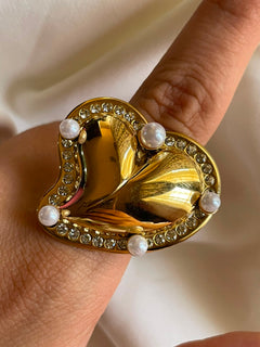 ANILLO CORAZON CHUNKY