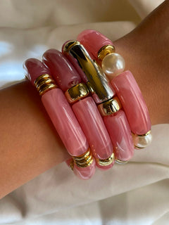 CONJUNTO 4 PIEZAS ROSA