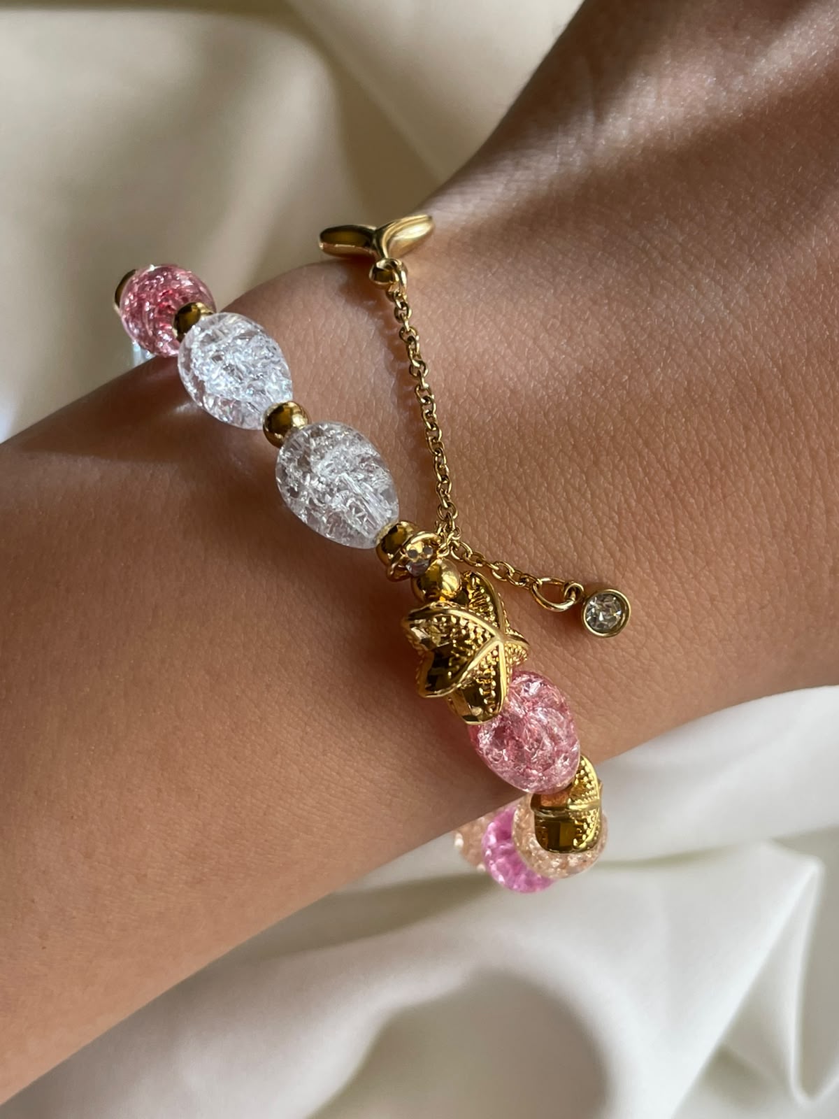 PULSERA CUENCAS ROSA