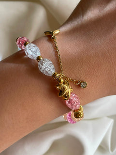 PULSERA CUENCAS ROSA