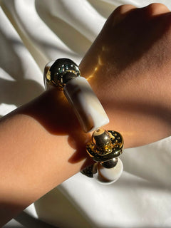 PULSERA RESINA BLANCA