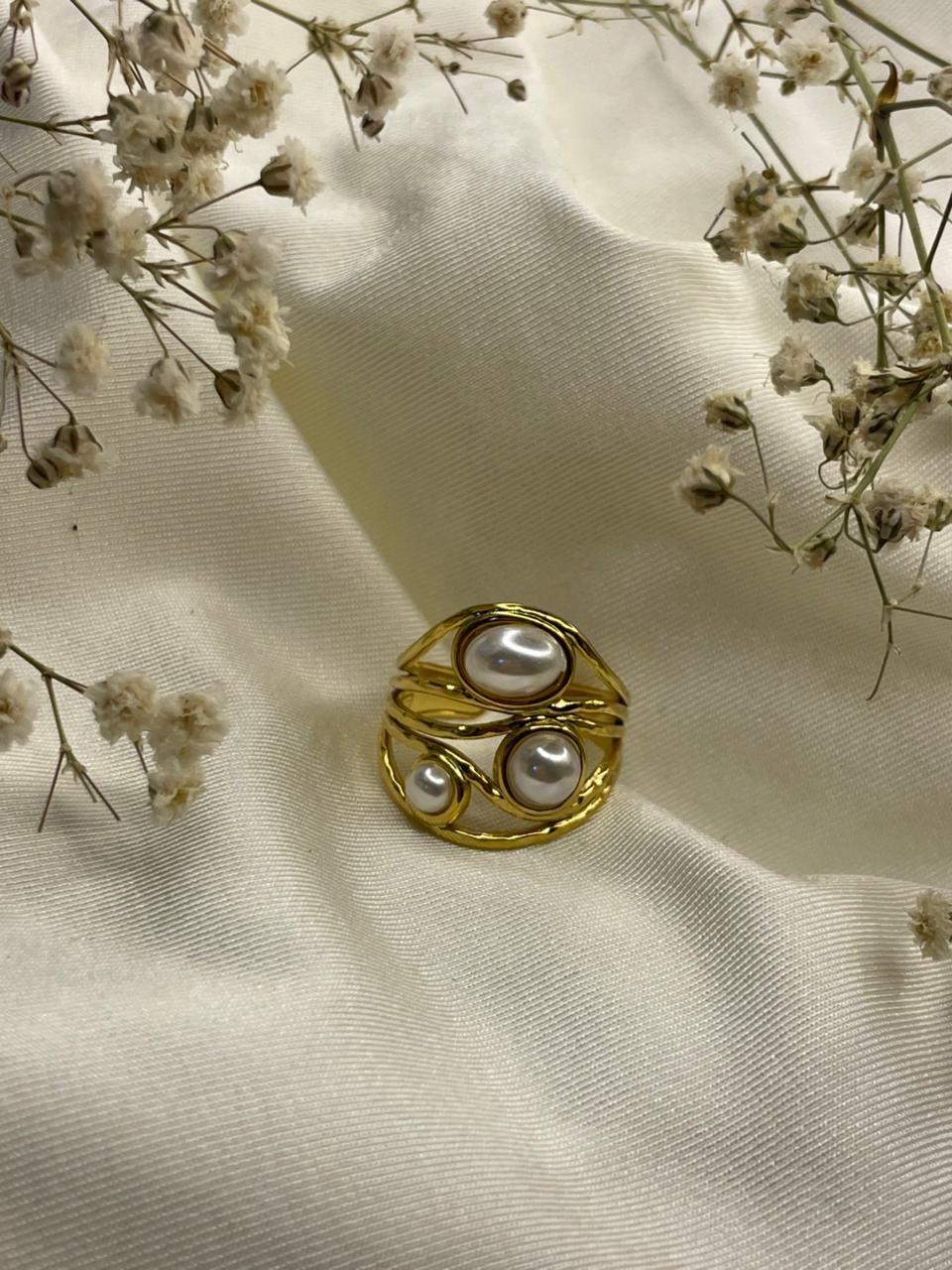 ANILLO PERLAS