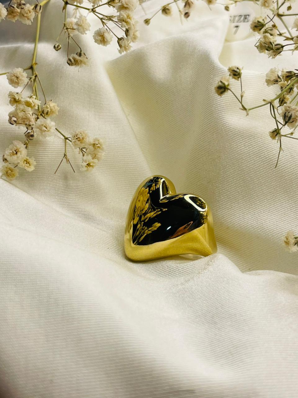 ANILLO CHUNKY CORAZON