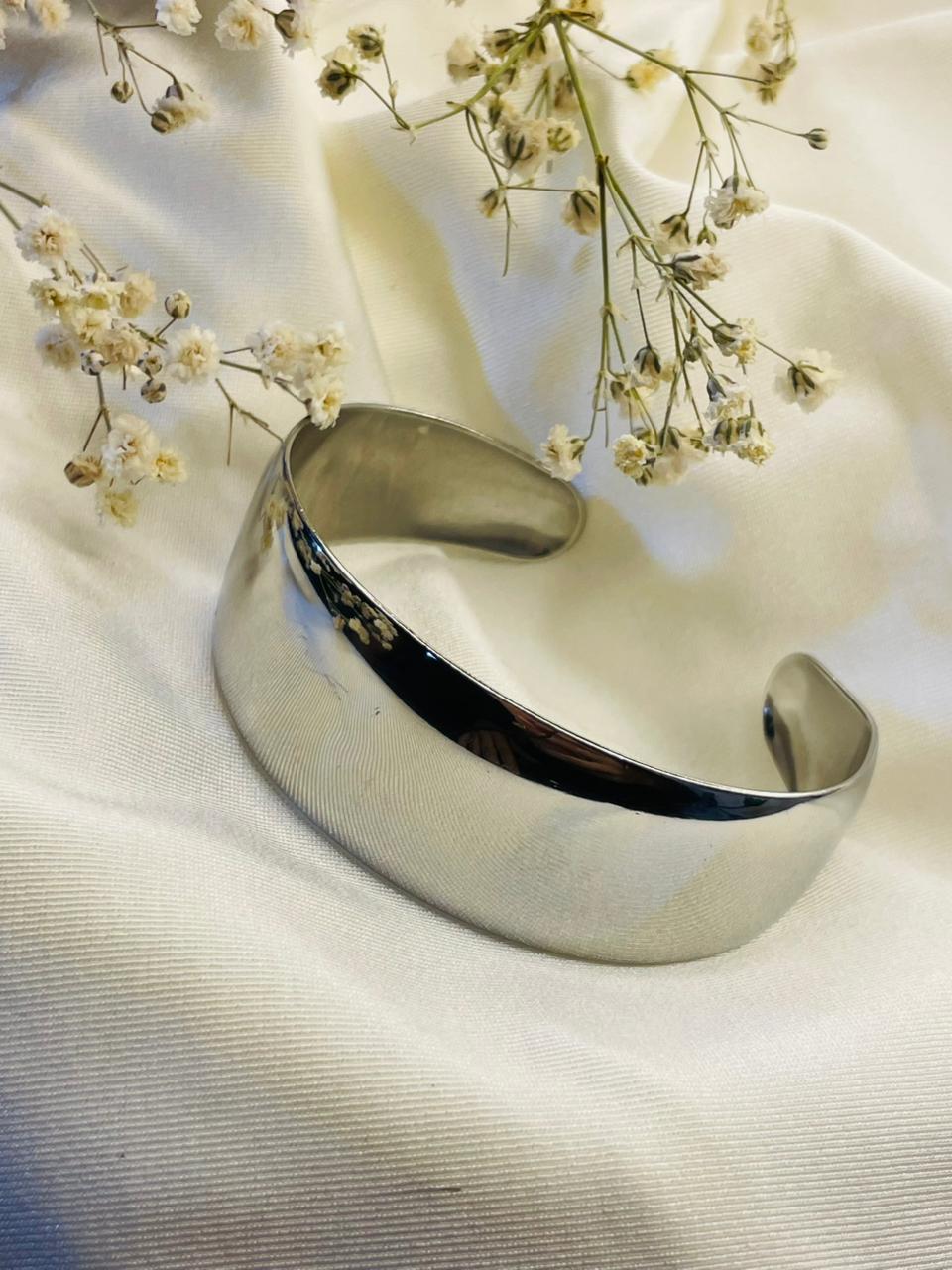 PULSERA ESPEJO PLATA