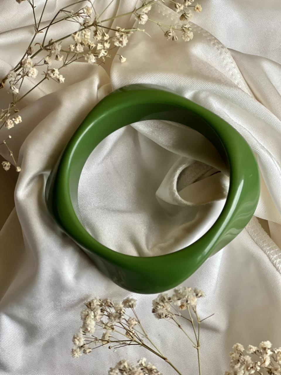 PULSERA CHUNKY VERDE