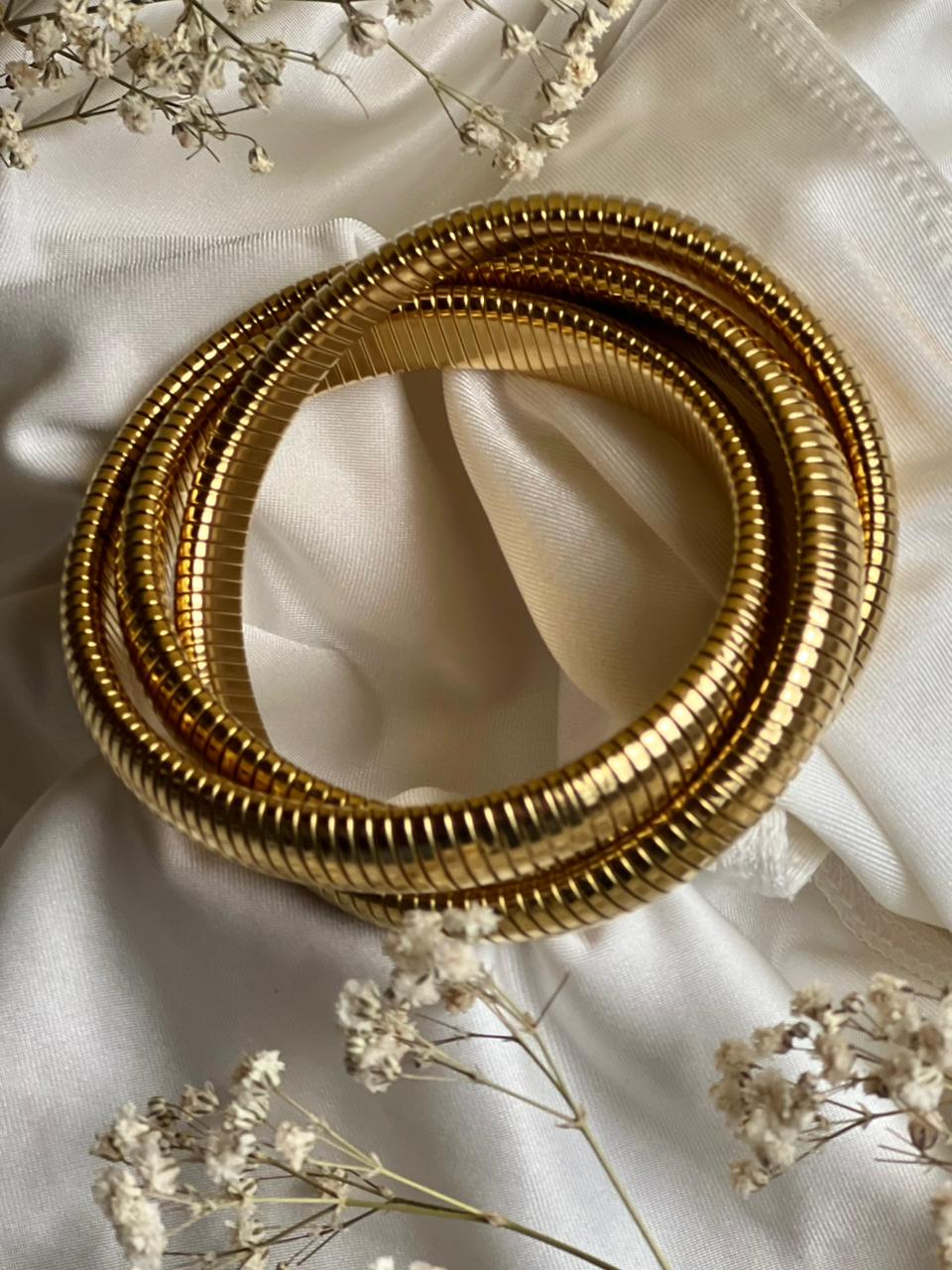 PULSERA TRIPLE CHUNKY