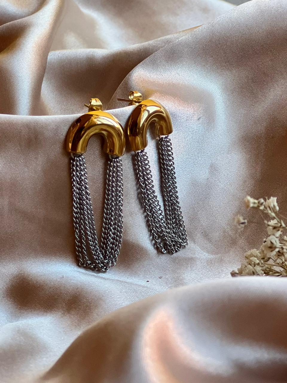 ARETES MONA COMBINADOS