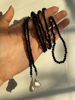 CORBATIN PERLA NEGRO