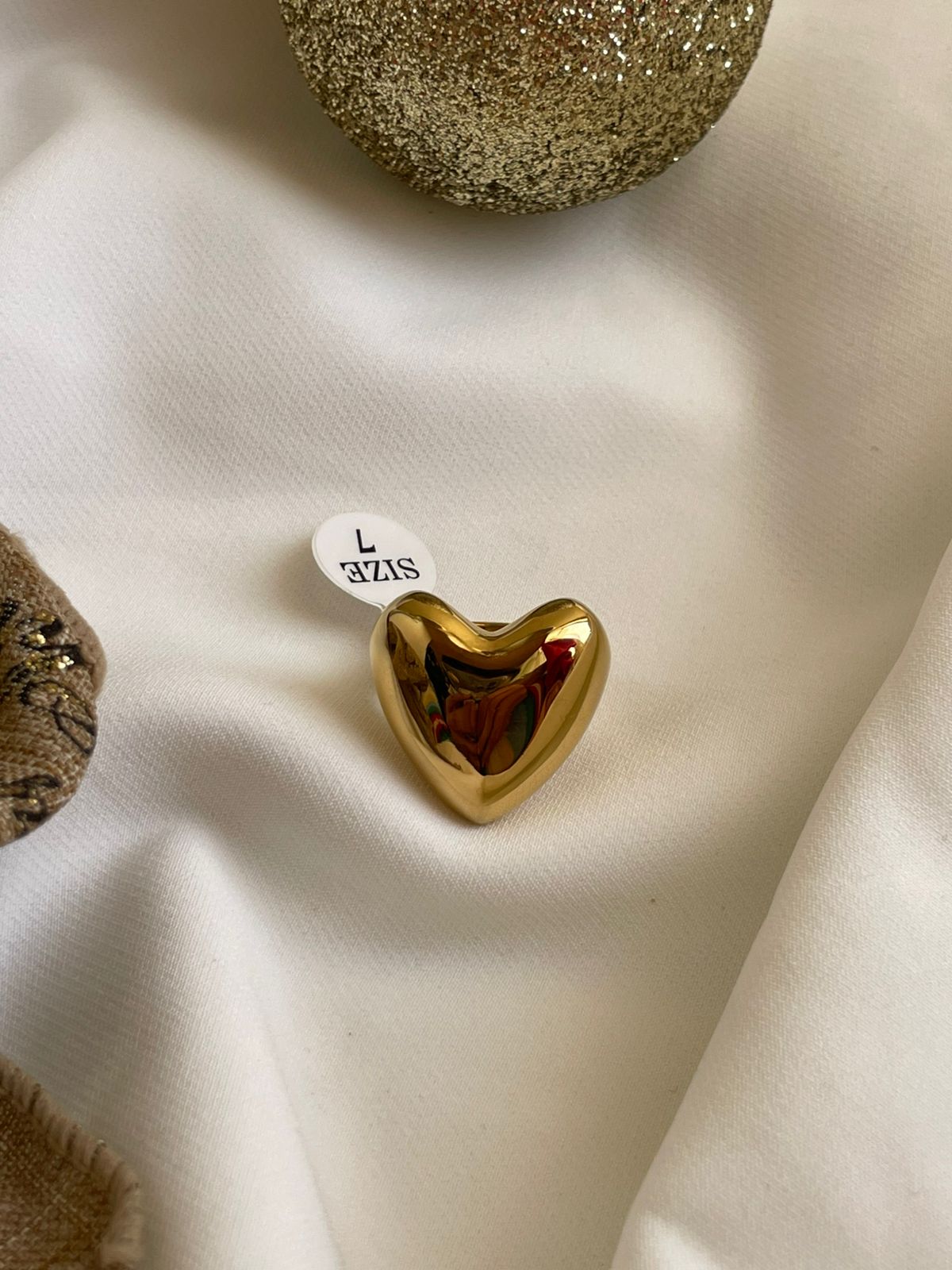 ANILLO CORAZON CHUNKY