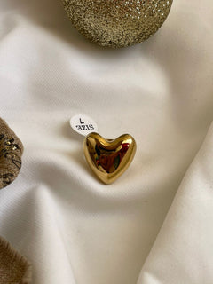 ANILLO CORAZON CHUNKY