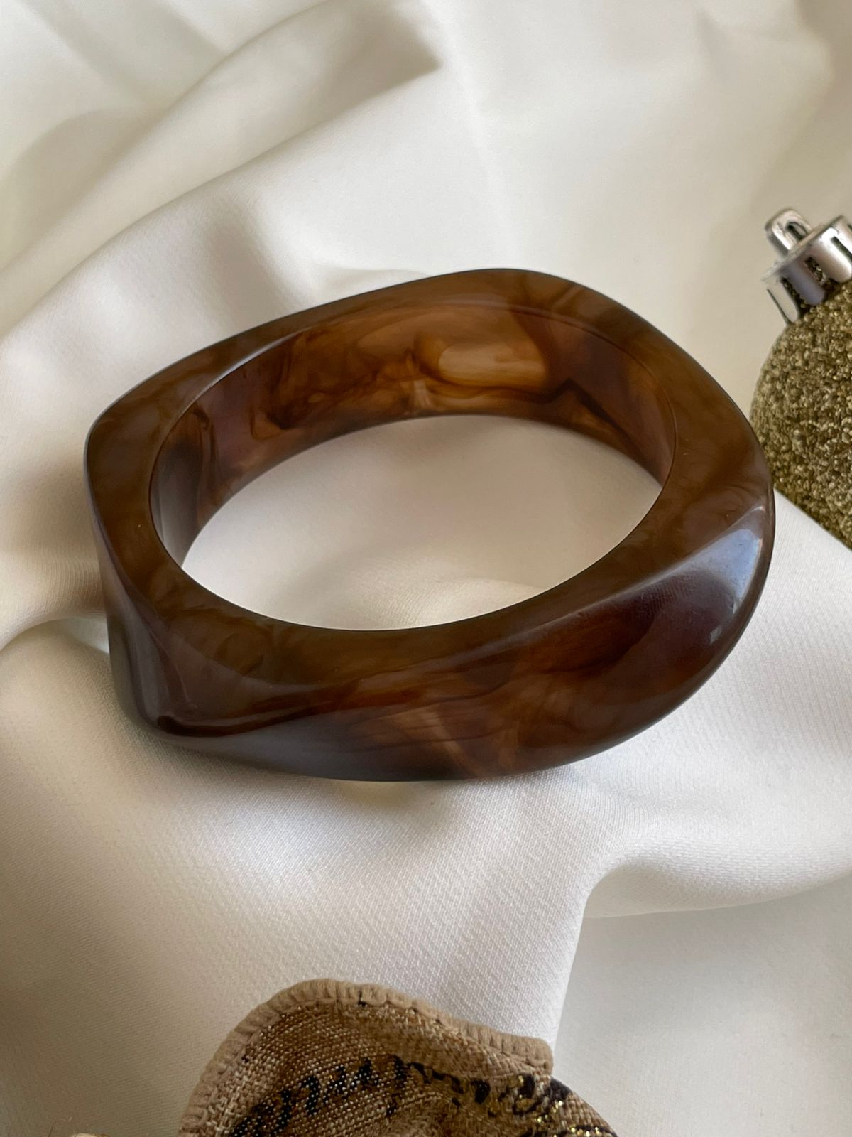 PULSERA CHUNKY BROWN