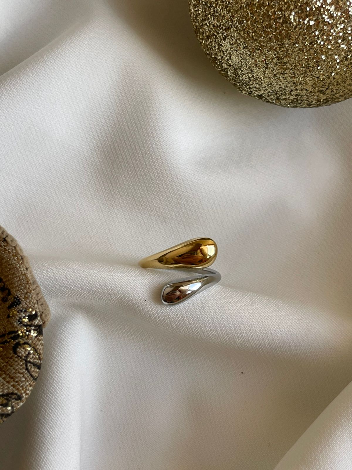 ANILLO DOBLE GOTA COMBINADO