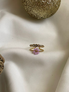 ANILLO FLOR BRILLANTE