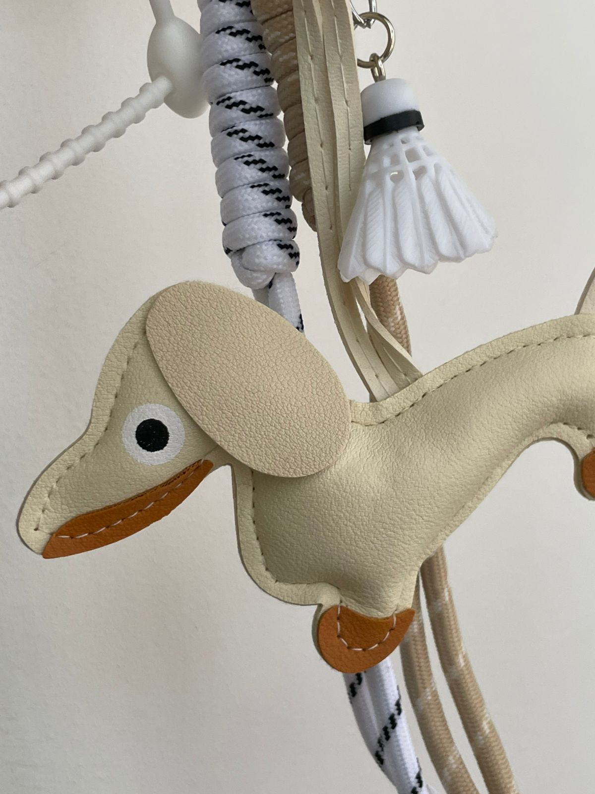 LLAVERO PERRITO BEIGE