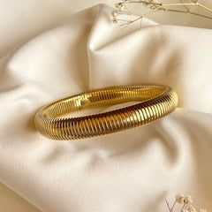 PULSERA AMANDA 10mm DORADA