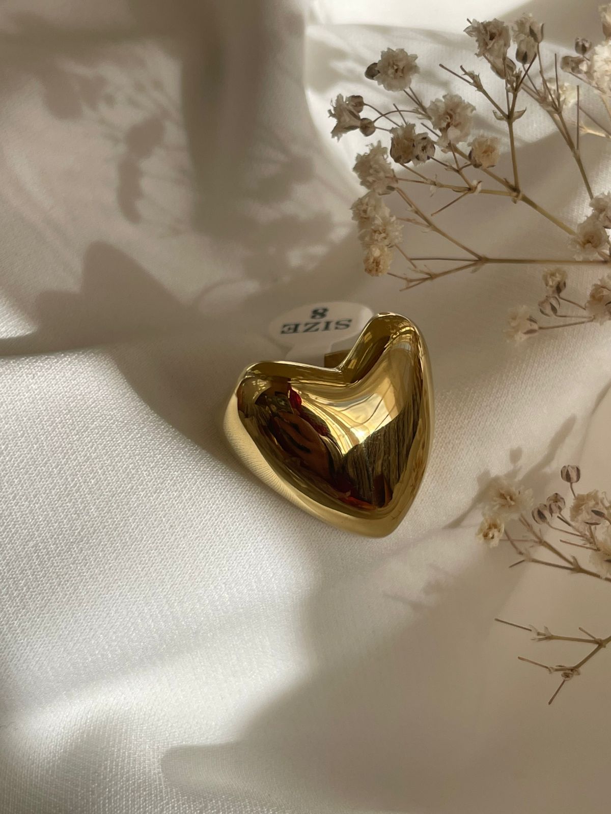 ANILLO CORAZON CHUNKY