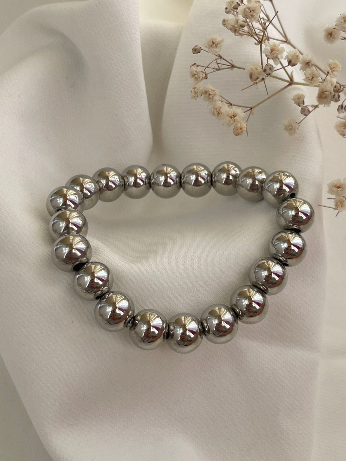 PULSERA CUENCAS PLATA