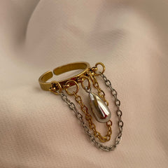 ANILLO GOTA CADENA