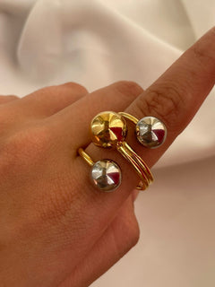 ANILLO 3 GOTA COMBINADO