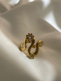 ANILLO ONDA GIRASOL