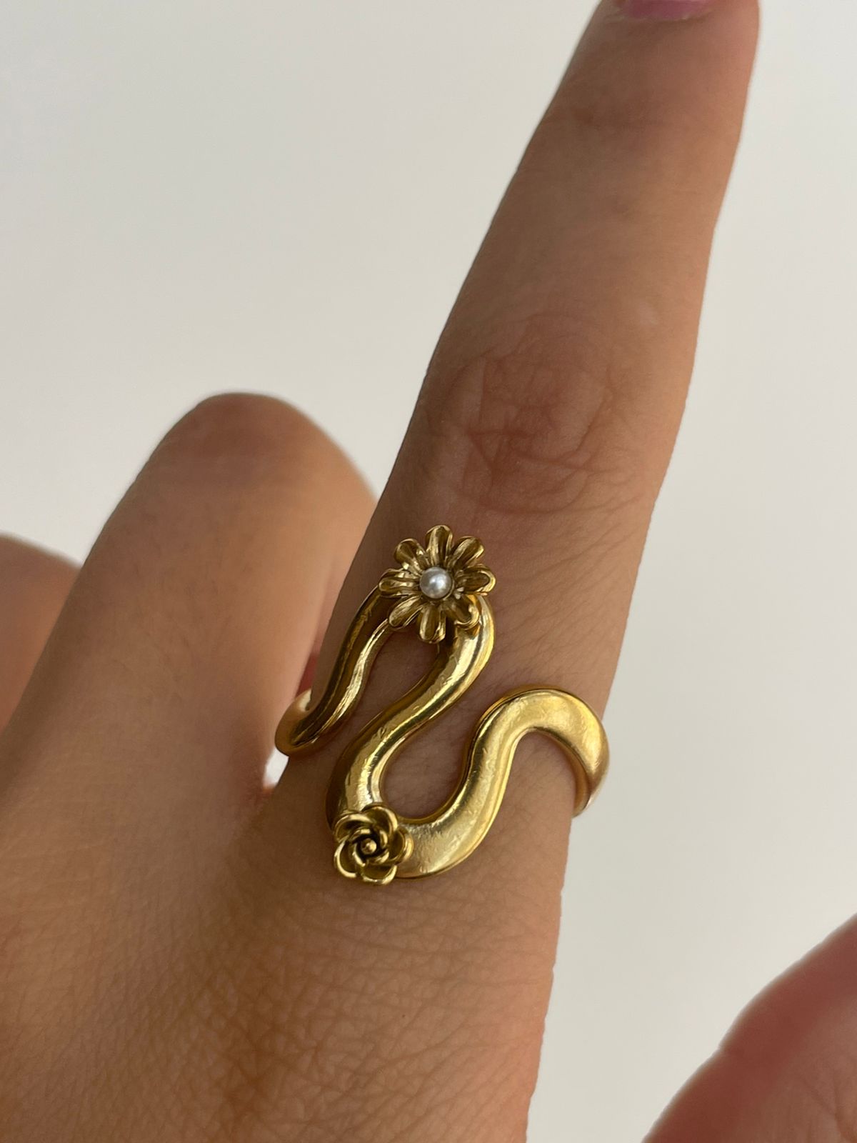 ANILLO ONDA GIRASOL