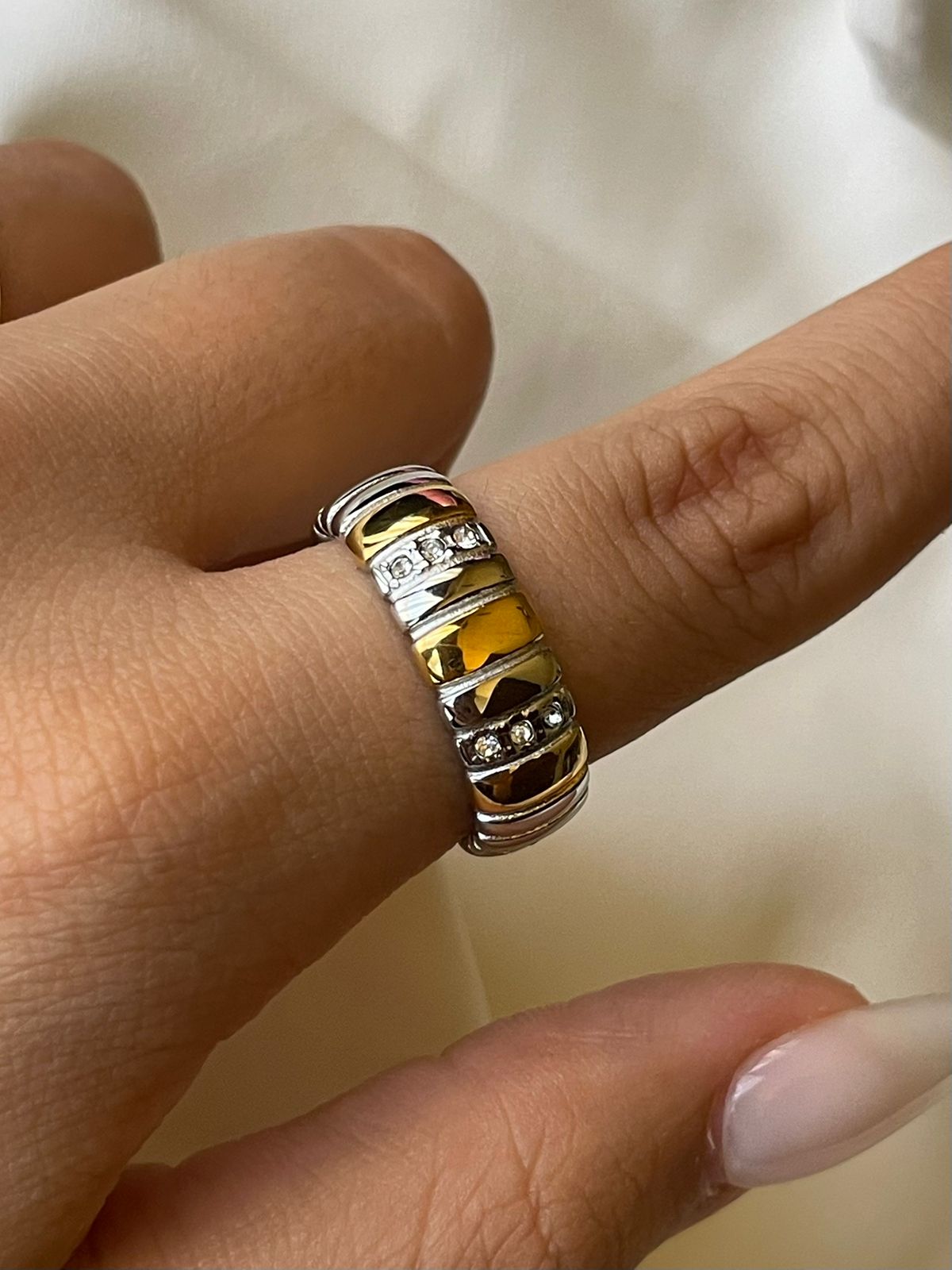 ANILLO AMANDA COMBINADO T.8