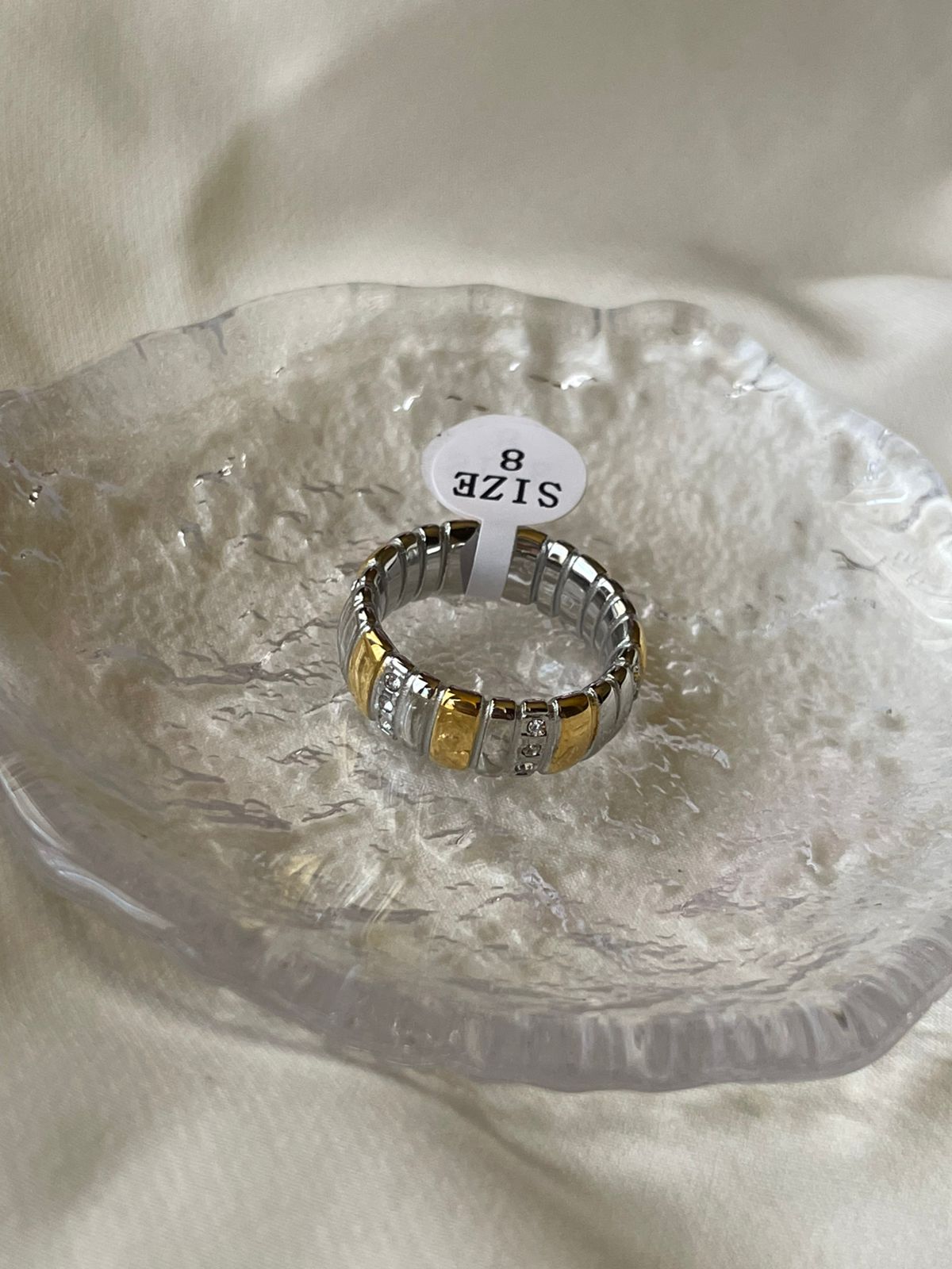 ANILLO AMANDA COMBINADO T.8