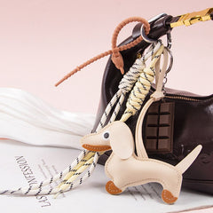 LLAVERO PERRITO BEIGE