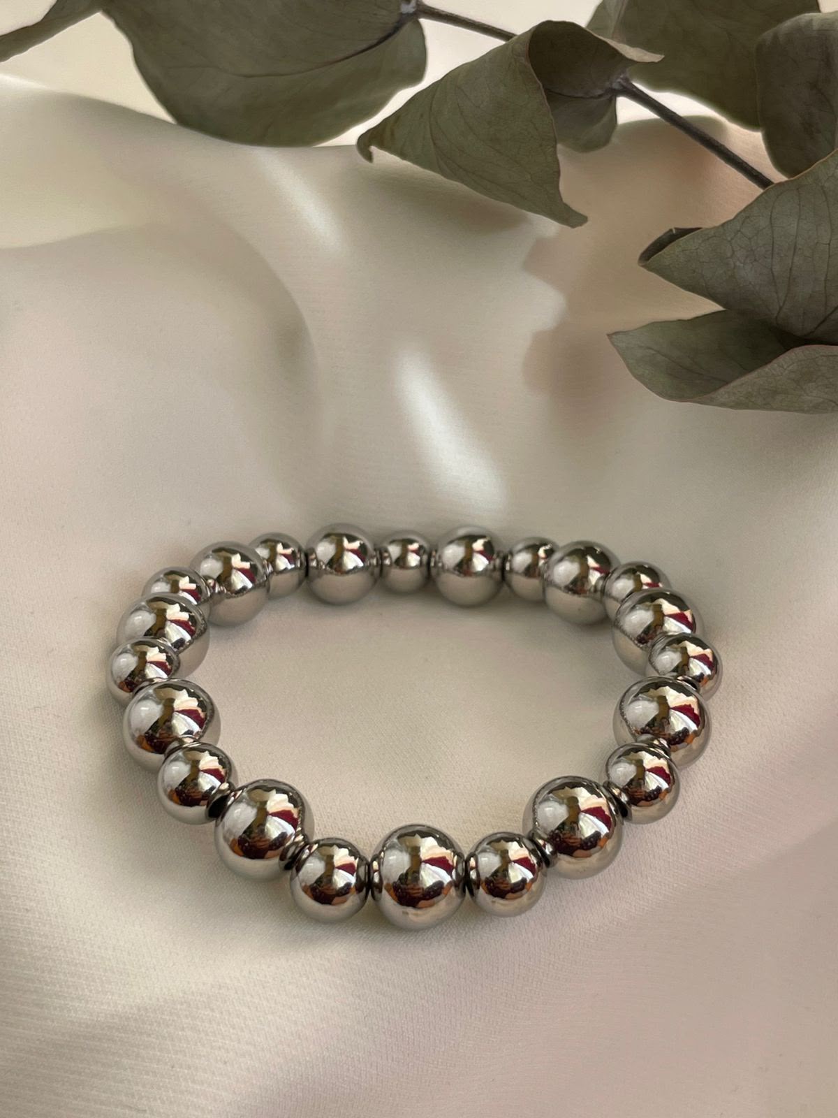 PULSERA CUENCAS PLATA